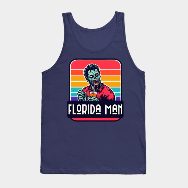 florida man zombie v1 Tank Top by hunnydoll